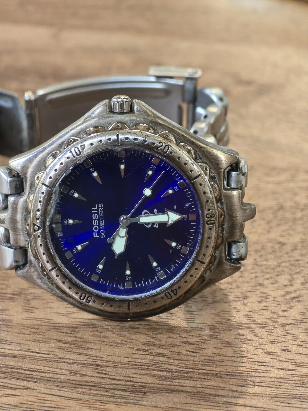 Fossil stainless steel